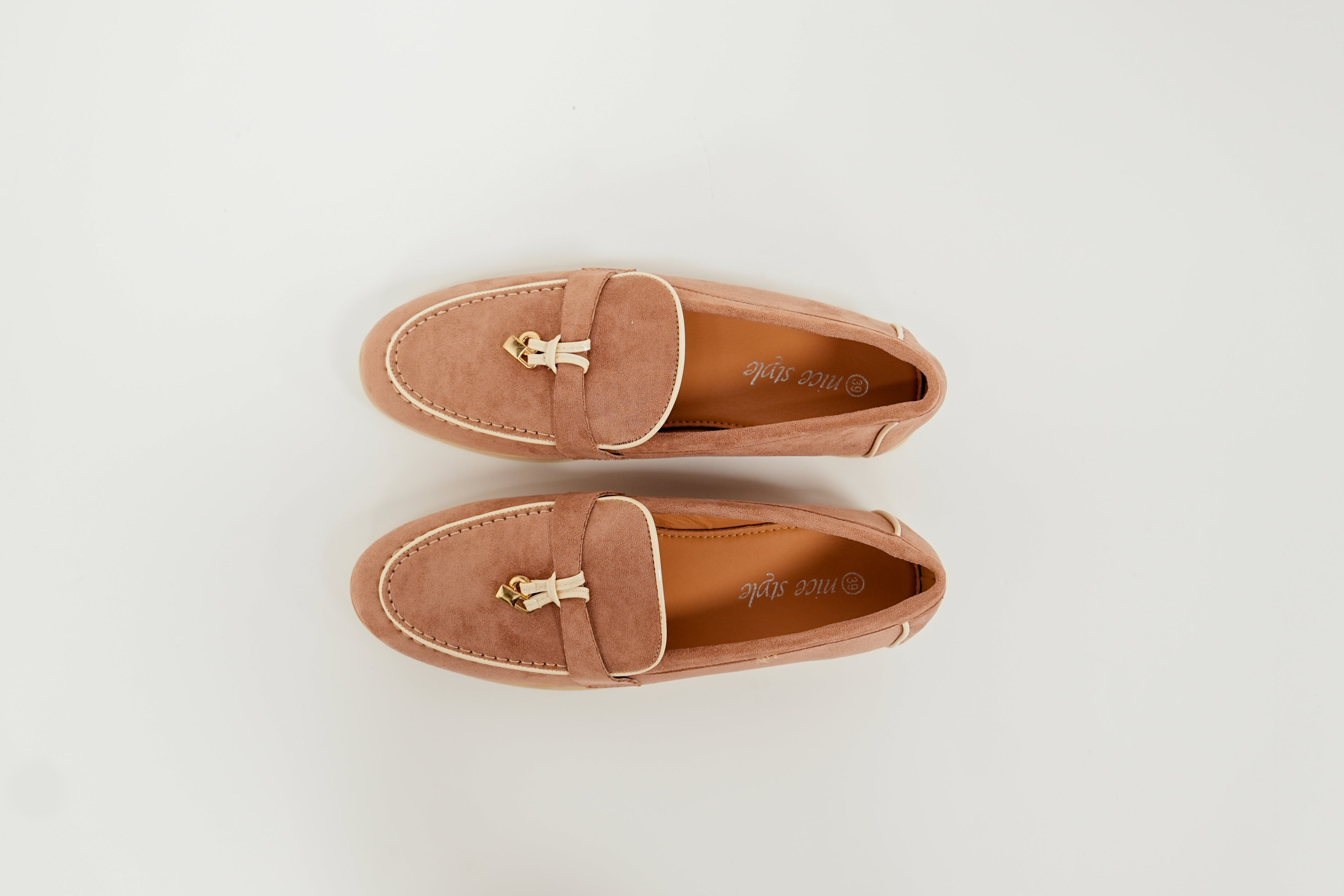 Lova Loafers Baby Pink