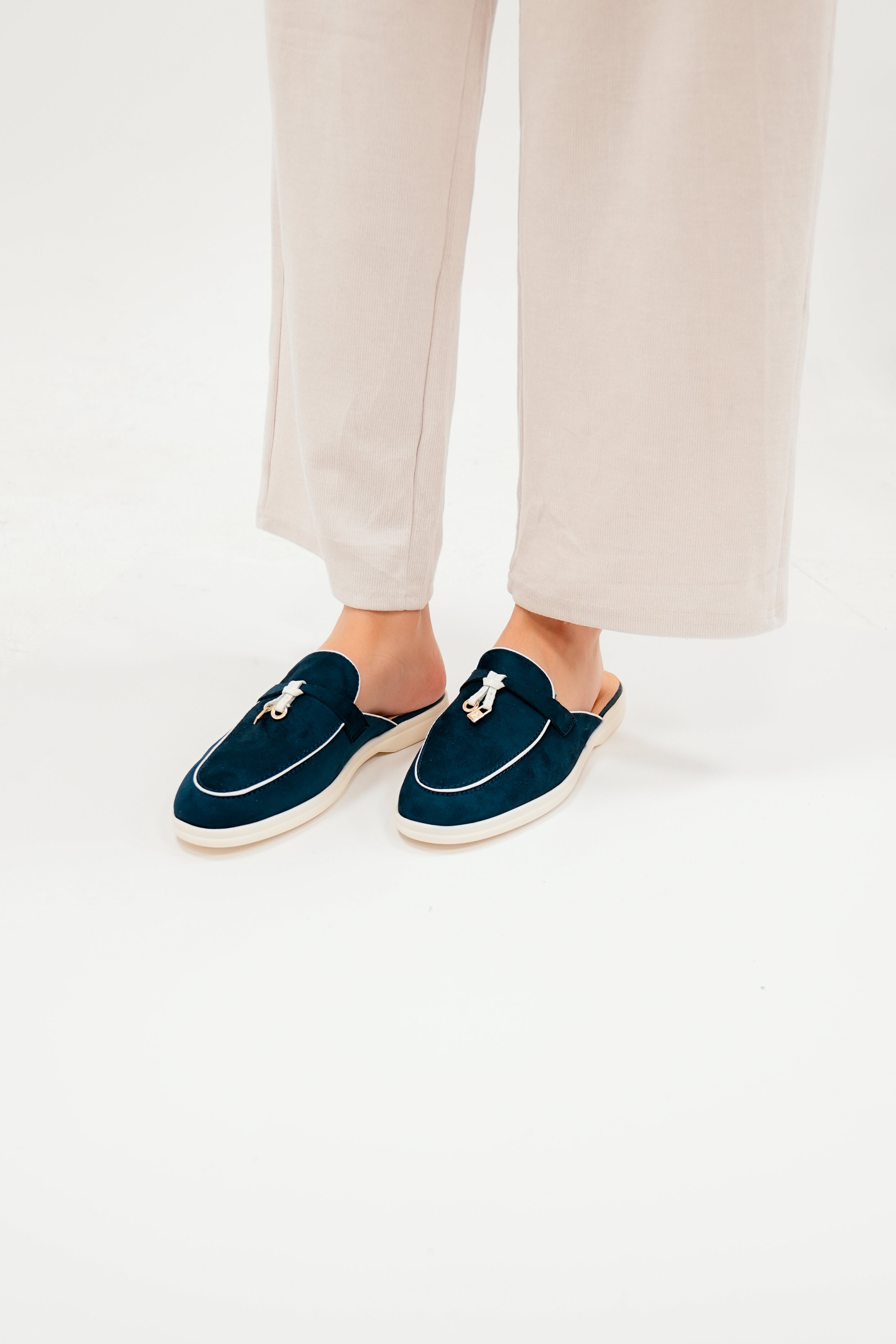 Luna Loafers Navy Blue