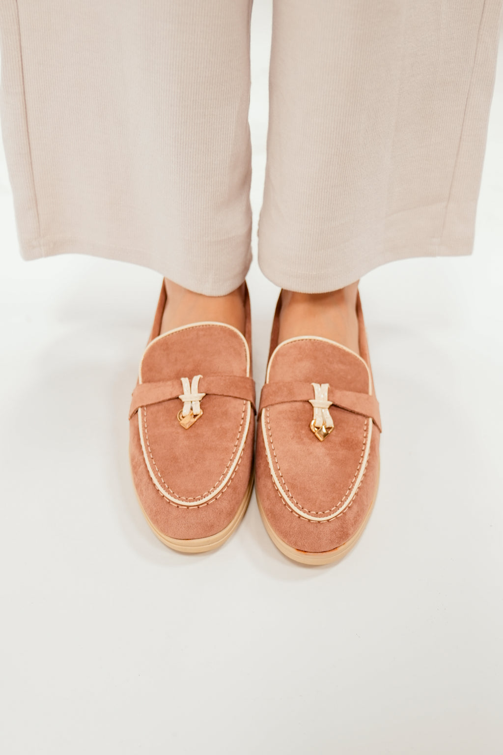Lova Loafers Baby Pink